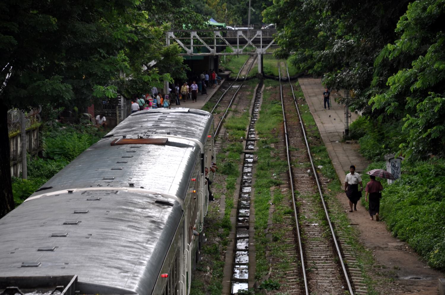 Yangon - tren cicrular